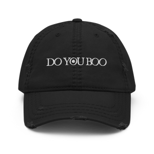 DO YOU BOO | UNISEX DISTRESSED DAD HAT