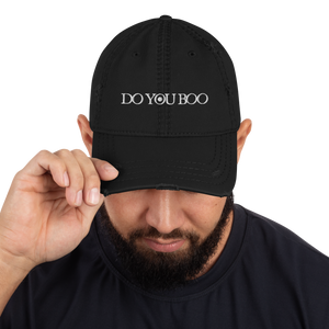 DO YOU BOO | UNISEX DISTRESSED DAD HAT