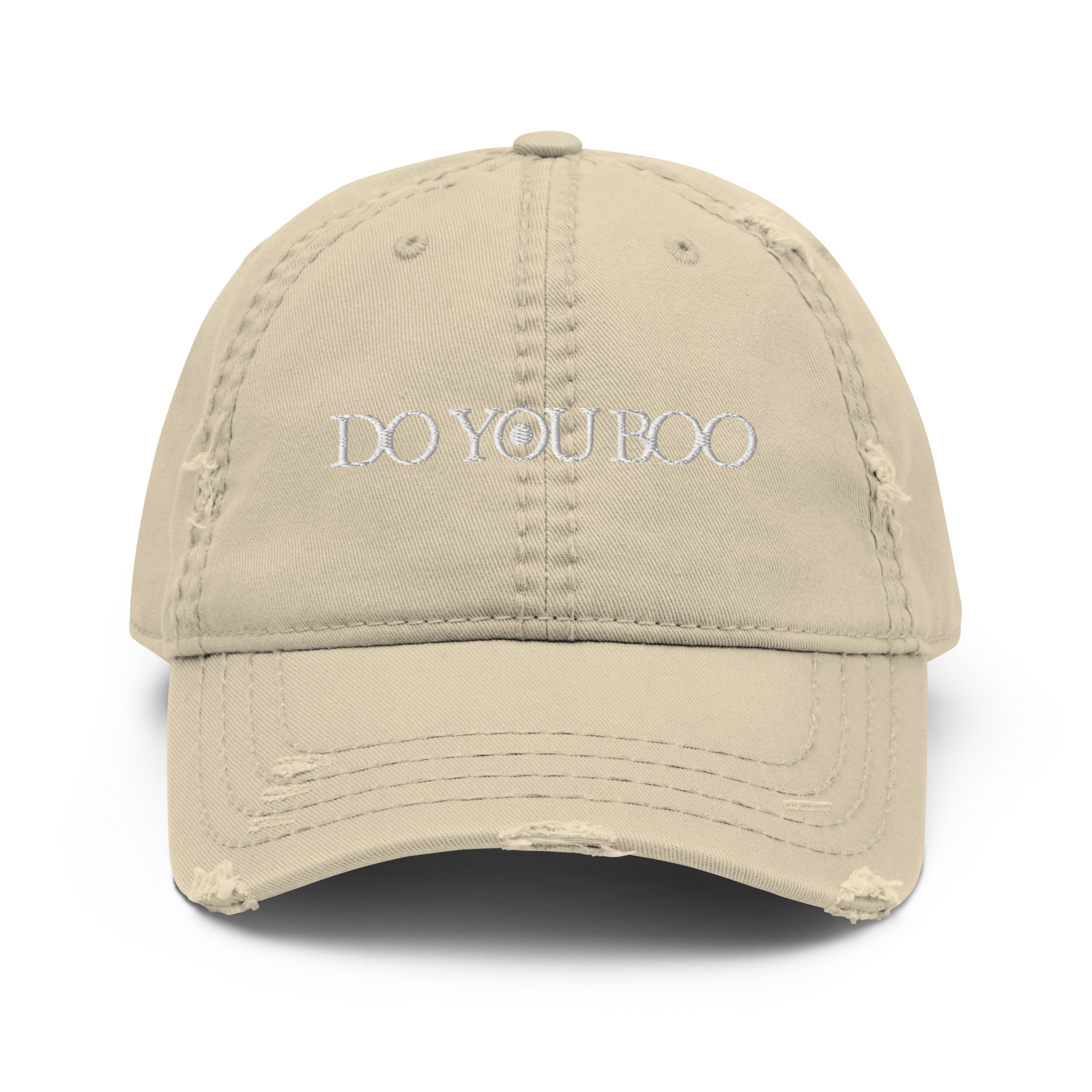 DO YOU BOO | UNISEX DISTRESSED DAD HAT