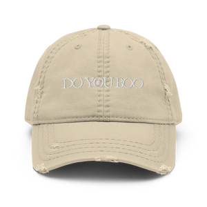 DO YOU BOO | UNISEX DISTRESSED DAD HAT