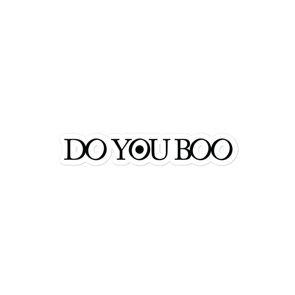 Do You Boo | Sticker