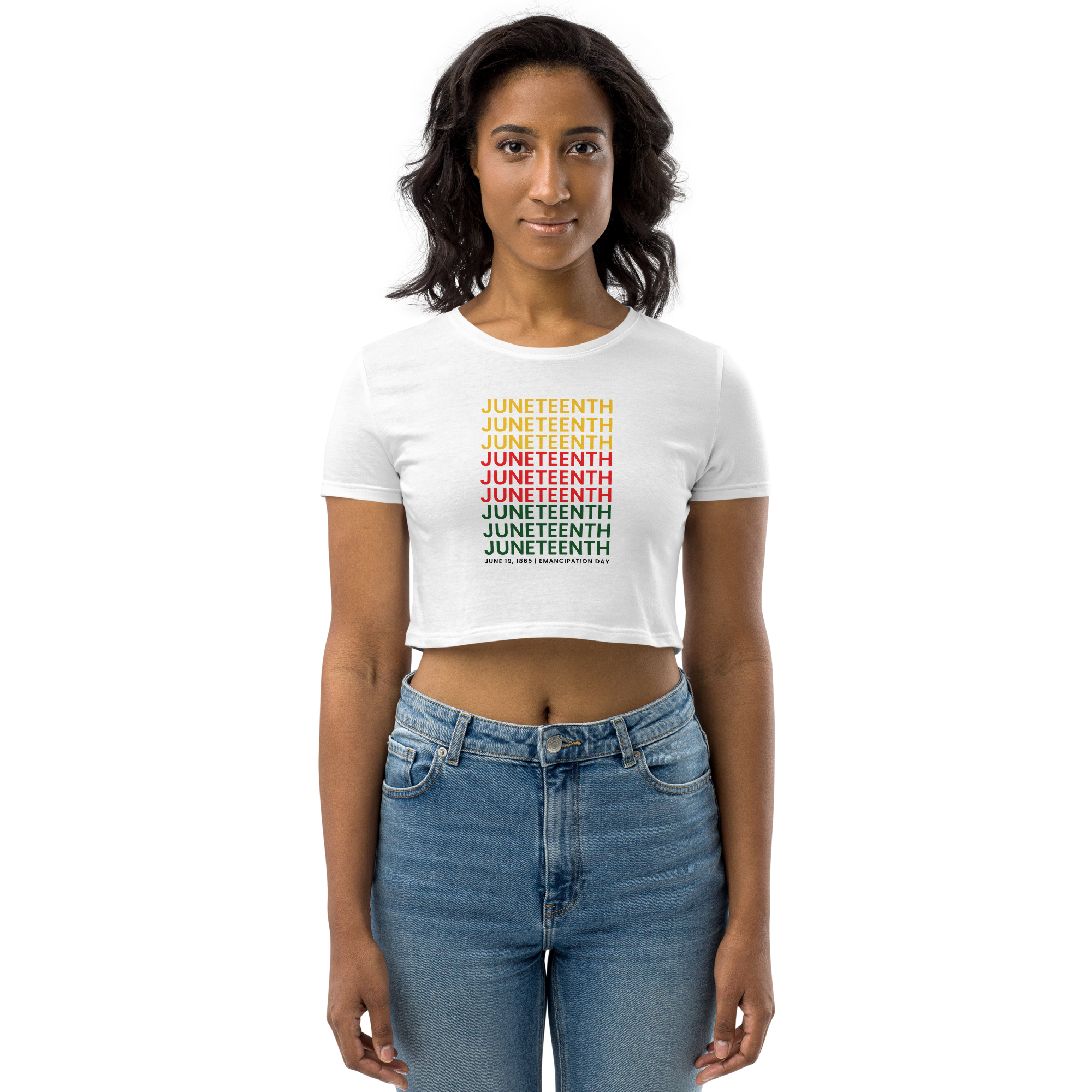 JUNETEENTH | WOMEN'S CROP TOP