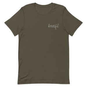 MY BROWN IS BEAUTIFUL | UNISEX EMBROIDERED T-SHIRT