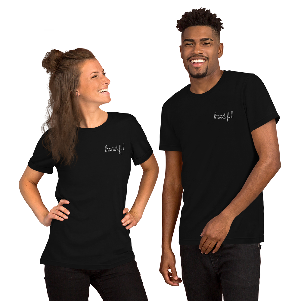 MY BROWN IS BEAUTIFUL | UNISEX EMBROIDERED T-SHIRT