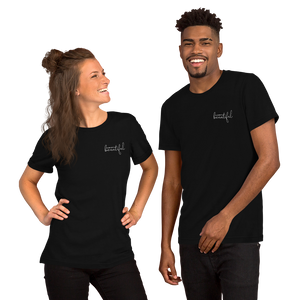 MY BROWN IS BEAUTIFUL | UNISEX EMBROIDERED T-SHIRT